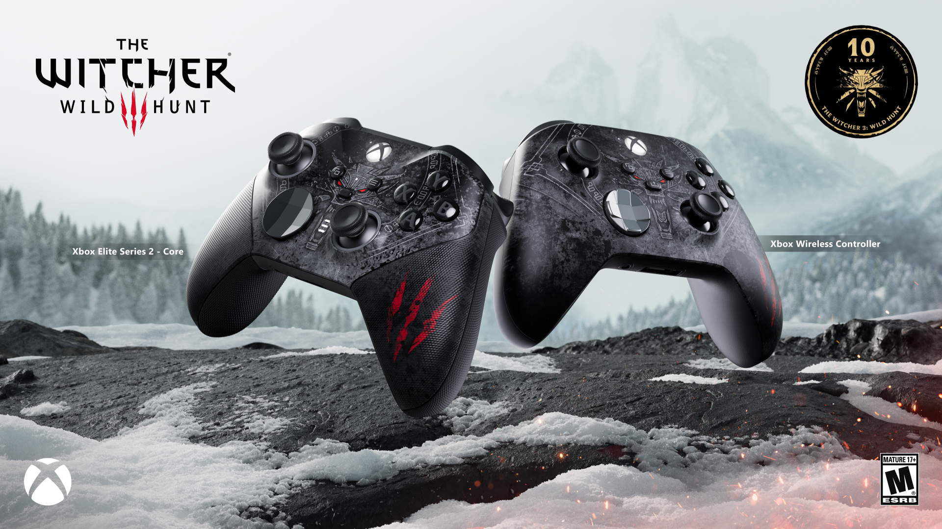 The Witcher 3: Wild Hunt Special-Edition Xbox-Controller
