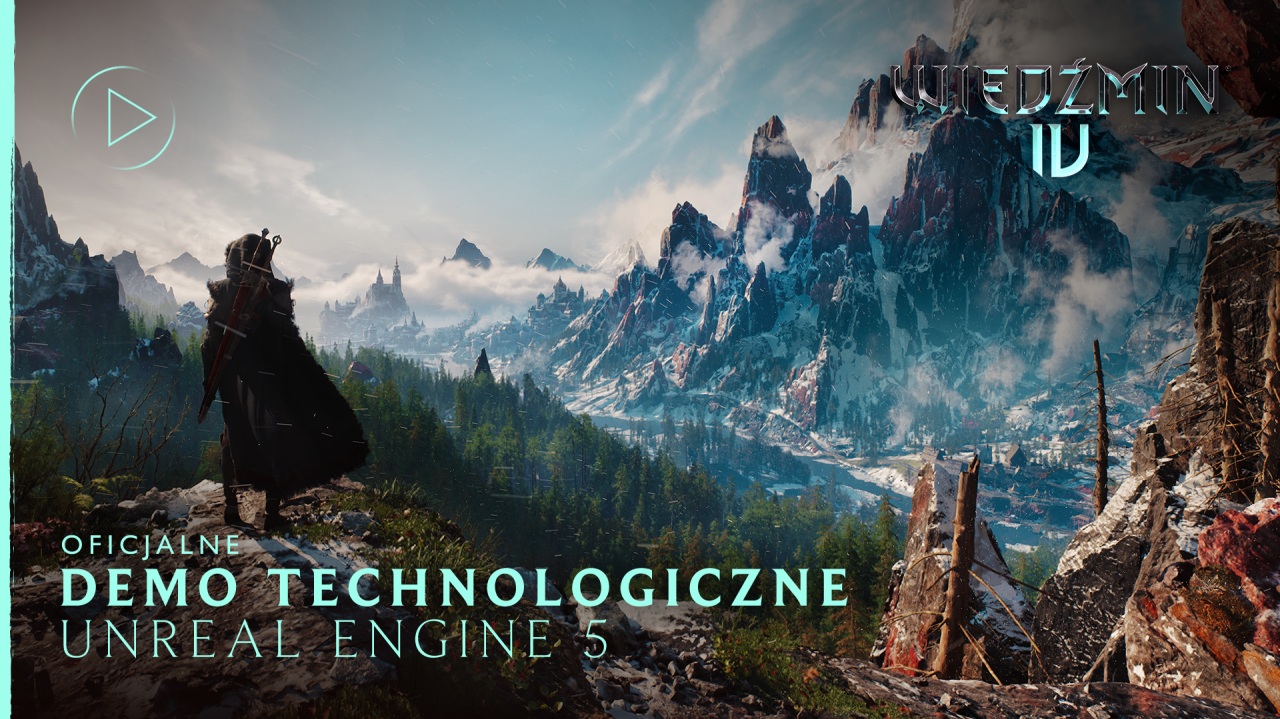 Wiedźmin 4 — Demo Technologiczne Unreal Engine 5