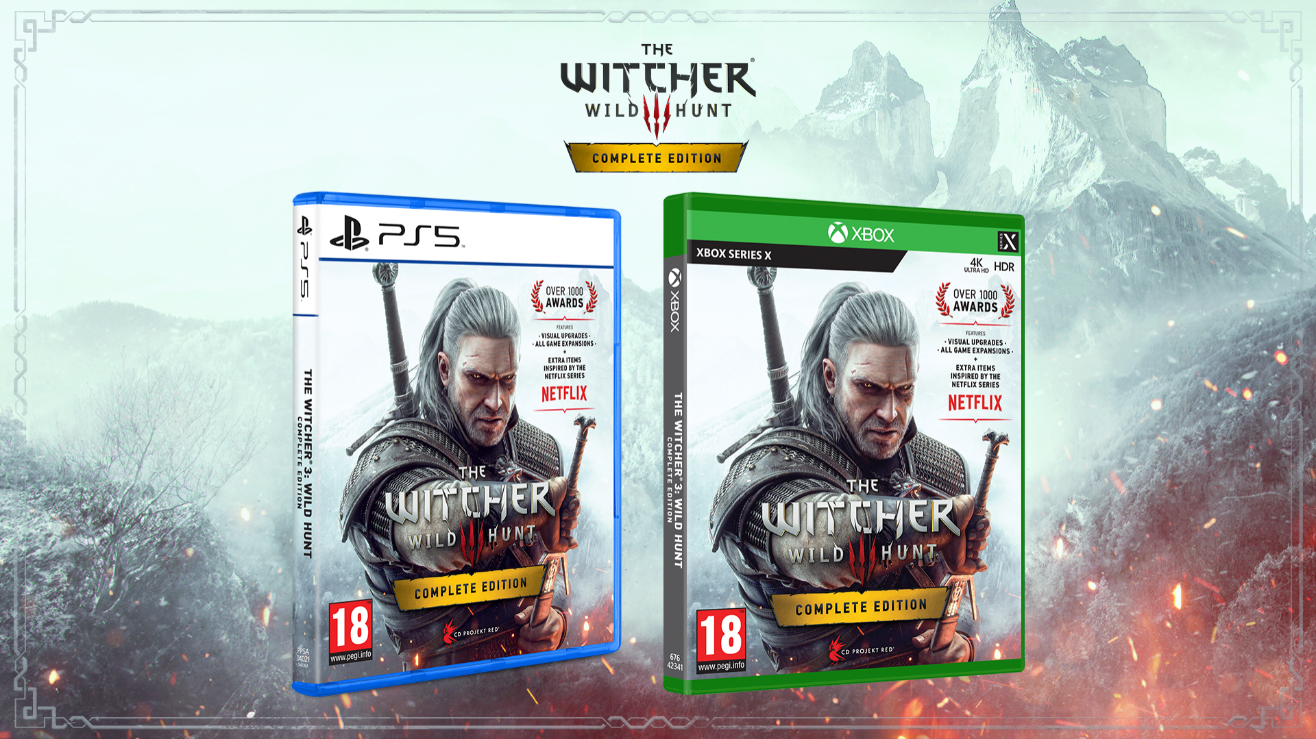 L’edizione fisica next-gen di The Witcher 3: Wild Hunt arriverà presto nei negozi! 