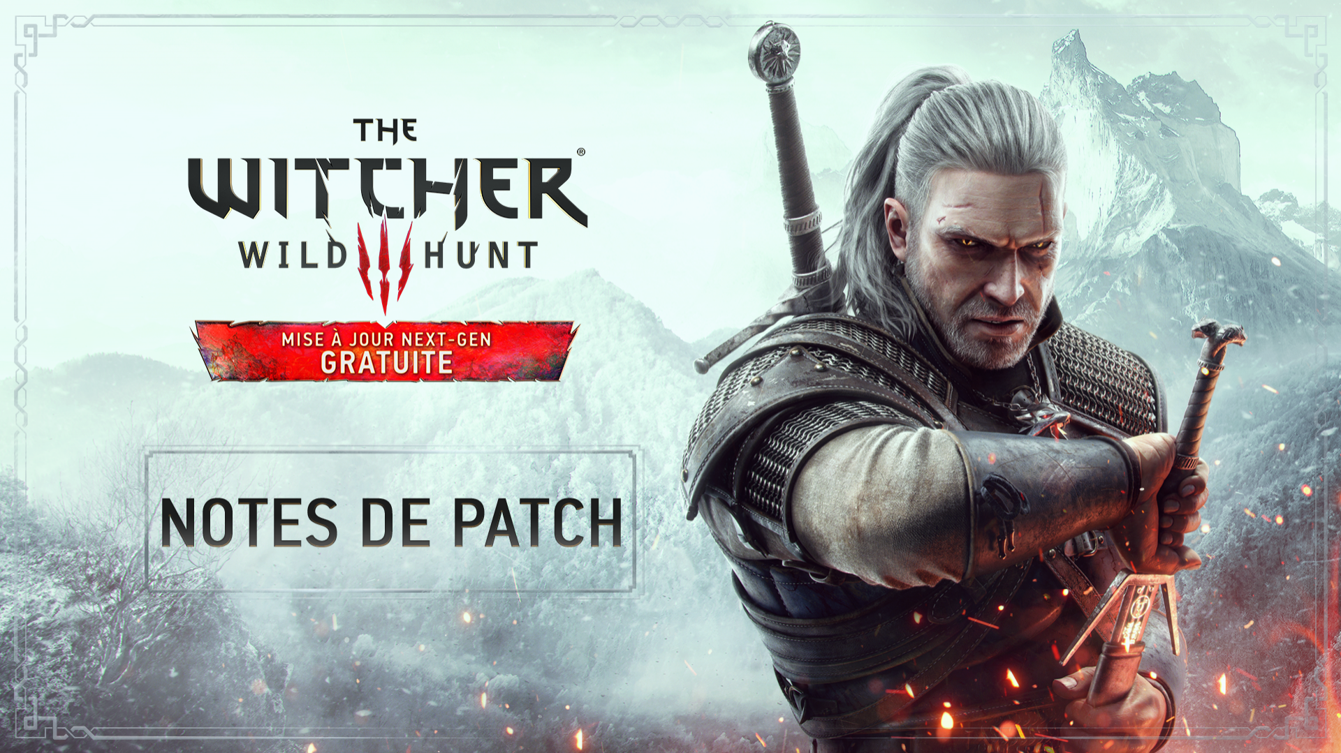 Liste des modifications de la mise à jour next-gen