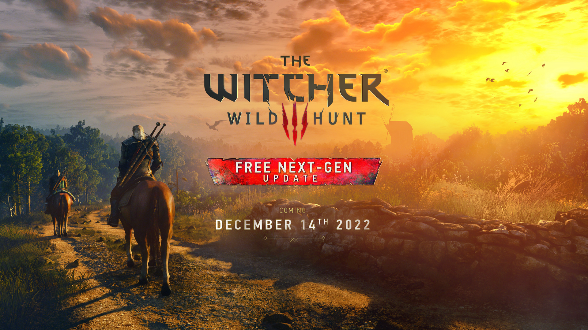 The Witcher 3: Wild Hunt gets a FREE next-gen update on December 14th!