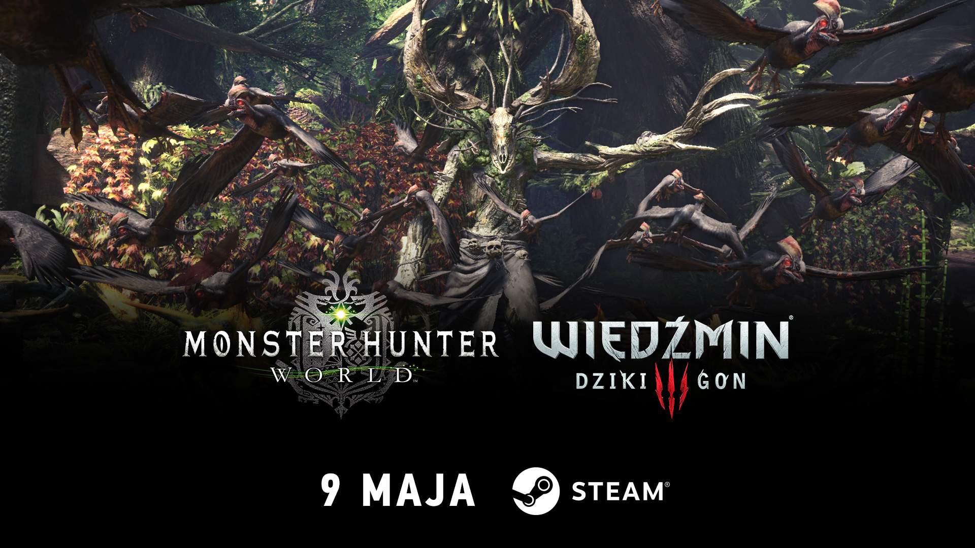 Wiedźmińska zawartość do Monster Hunter: World pojawi się na Steamie 9 maja! 