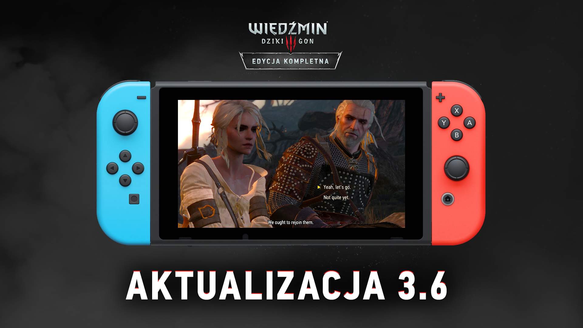 Nowa aktualizacja gry Wiedźmin 3: Dziki Gon na Nintendo Switch już dostępna!