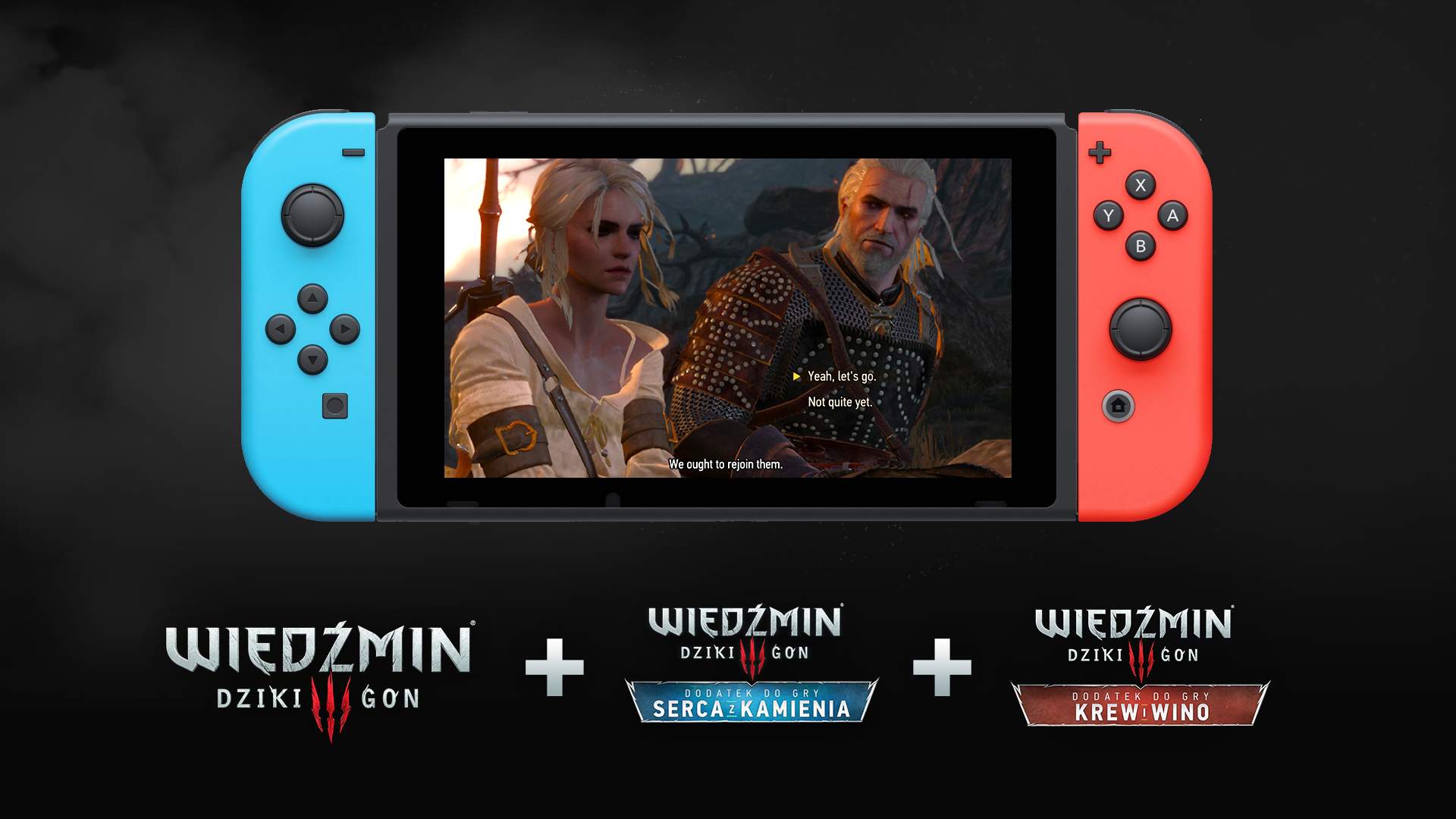 Wiedźmin 3 i dodatki dostępne oddzielnie na Nintendo Switch!