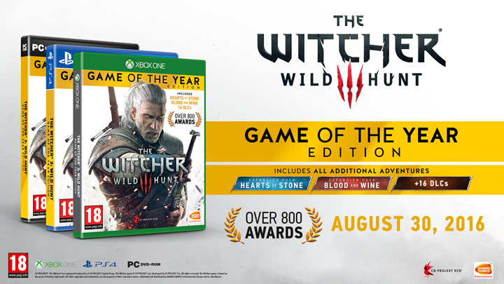 Release date announced for The Witcher 3: Wild Hunt GOTY Edition