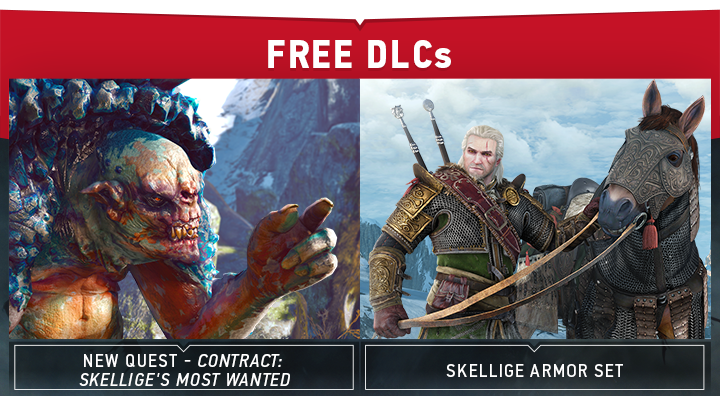 “Contract: Skellige’s Most Wanted” & Skellige Armor Set out now!